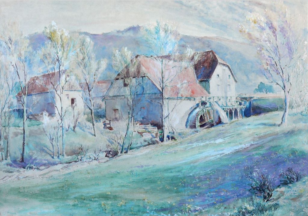Kammermühle in Heiligenkirchen, 1943