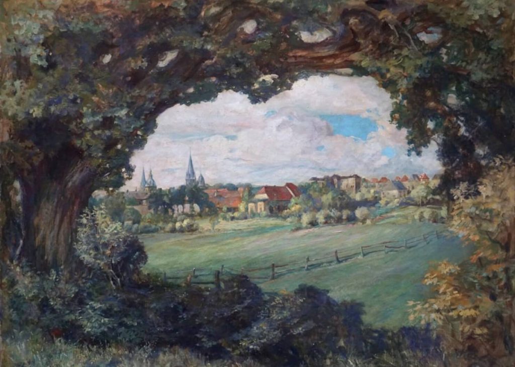Blick auf Detmold, Bruno Wittenstein