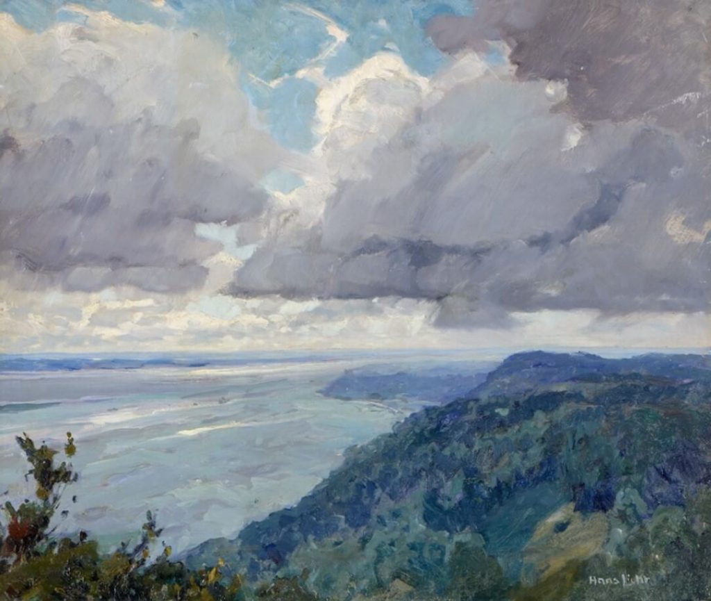 Die Elbe bei Blankenese, Hans Licht