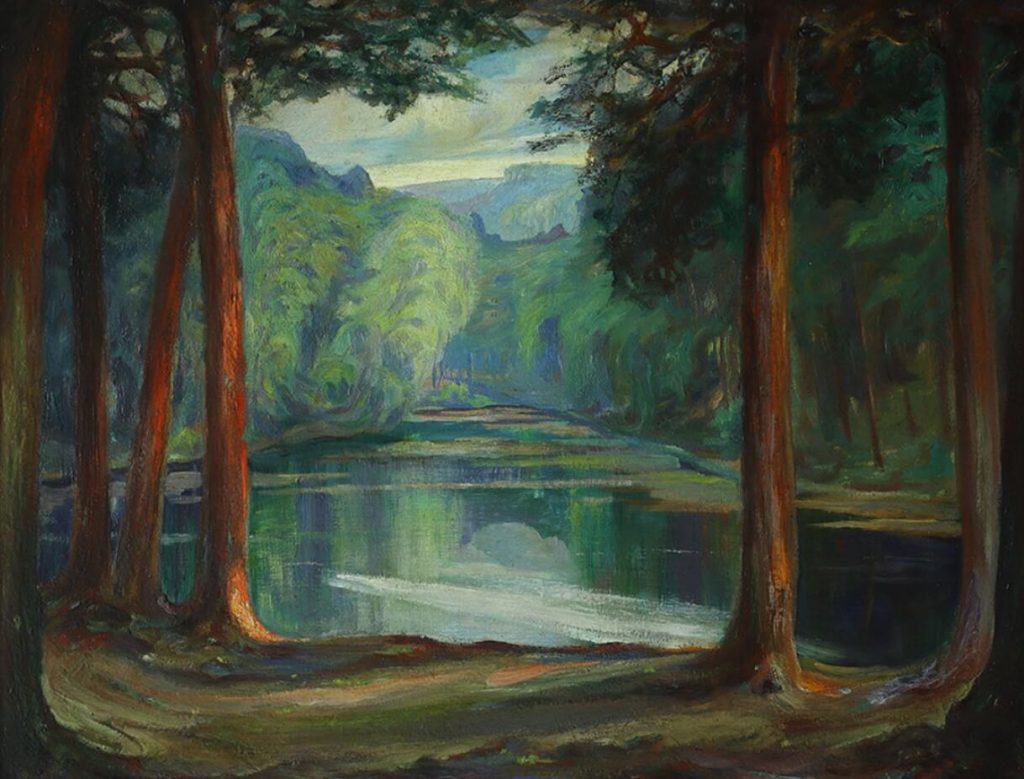 Am Donoper Teich, Bruno Wittenstein (1925)